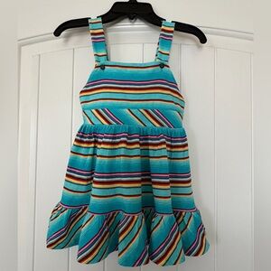 Ralph Lauren Multicolor Striped Kids Dress